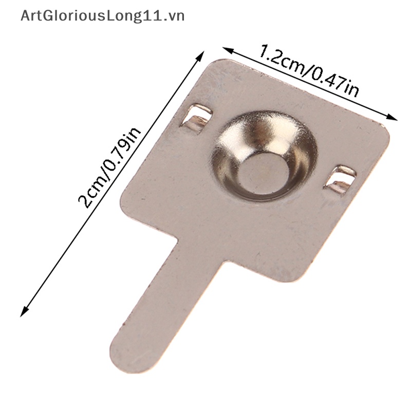 Artgloriouslong 20 Đôi Mùa Xuân Shrapnel 5 Không. Mảnh liên hệ cực đoan và tích cực.