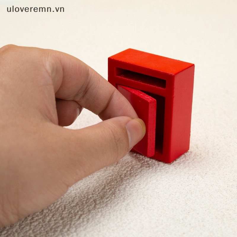 1 Hộp Thư Mini Màu Sắc In Chữ 1: 12 Trang Trí Nhà Búp Bê