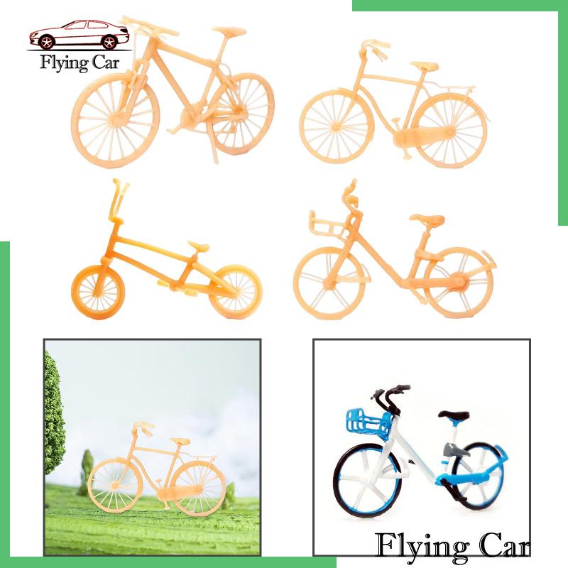 [Lzdjfmy2] Mô Hình Xe Đạp Mini 1 / 64 Trang Trí Phong Cảnh Chụp Ảnh Đường Phố Diorama