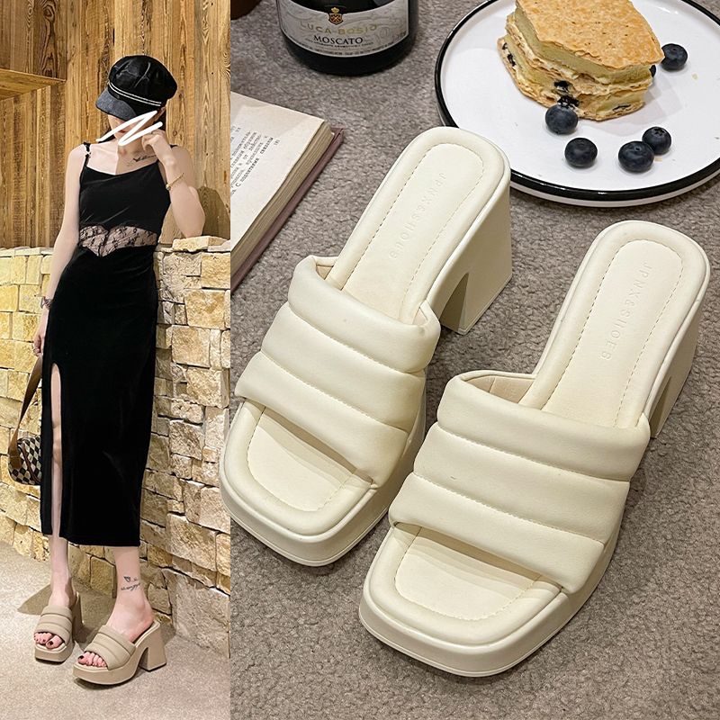 Vasibaen Dép Sandal Đế Xuồng Chống Thấm Nước Thời Trang Cho Nữ