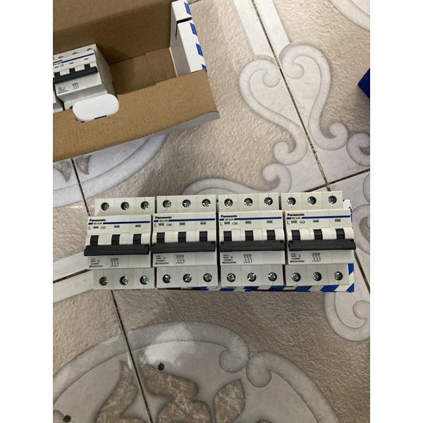 Cầu dao MCB CB 3P 3 Pha 3 Tép 25A 32A 40A 50A 63A Panasonic