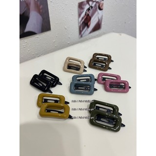 Set 2 Kẹp Tóc Mini Dễ Thương Cho Nữ