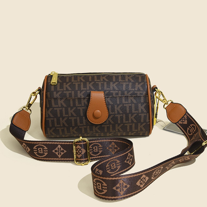 Ielgy Túi Đeo Vai Cỡ Lớn Bằng Da Mềm Phong Cách retro Thời Trang Nữ