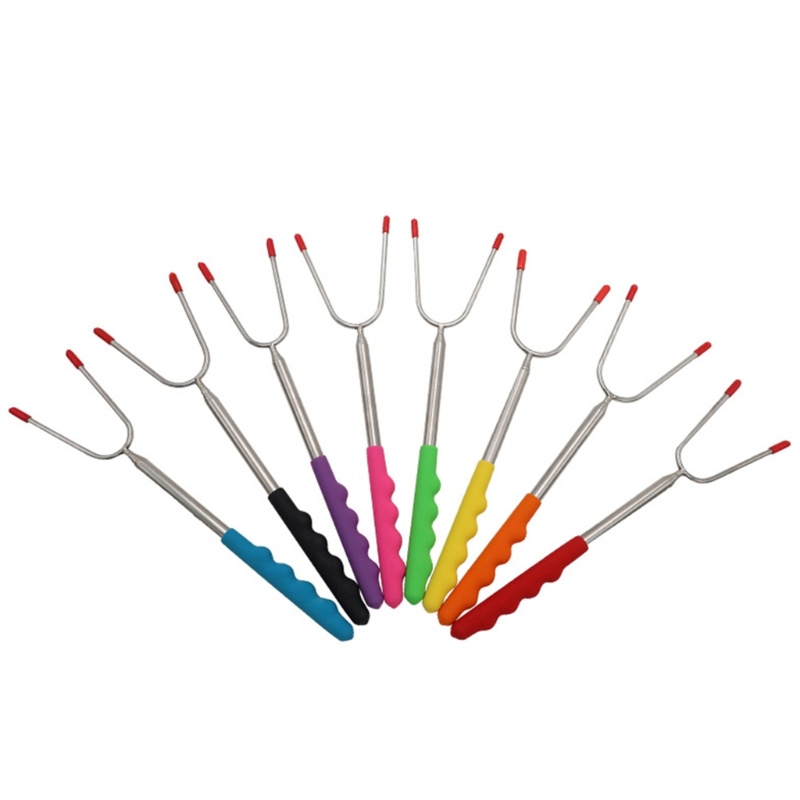 QQ Xiên Cắm Trại Bằng Thép Không Gỉ Tiện Dụng