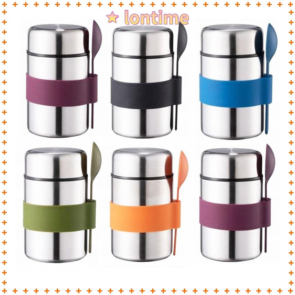 Bình Đựng Thức Ăn Bằng Thép Không Gỉ 304 Cách Nhiệt Có Thể Tái Sử Dụng