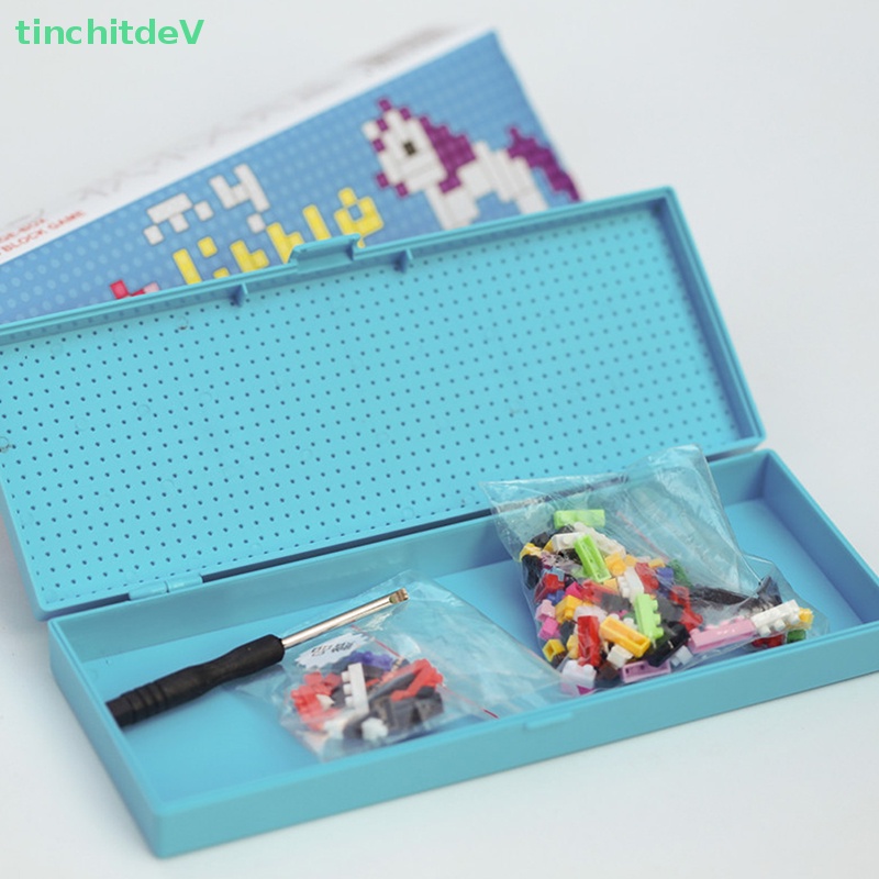 [TinchitdeV] Hộp Đựng Bút Chì Lắp Ráp Hình Hoạt Hình Kawaii Dễ Thương DIY Cho Học Sinh [Mới]