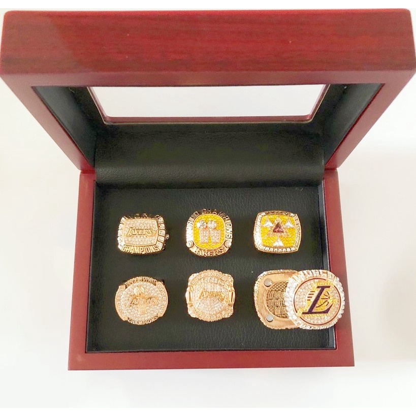 Nhẫn Thời Trang In Chữ Lakers NBA Cá Tính