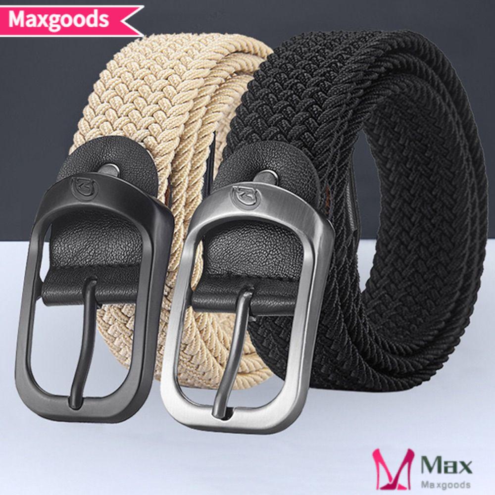 Thắt Lưng Bện Sợi Nylon Thiết Kế Sang Trọng Cổ Điển Cho Nam