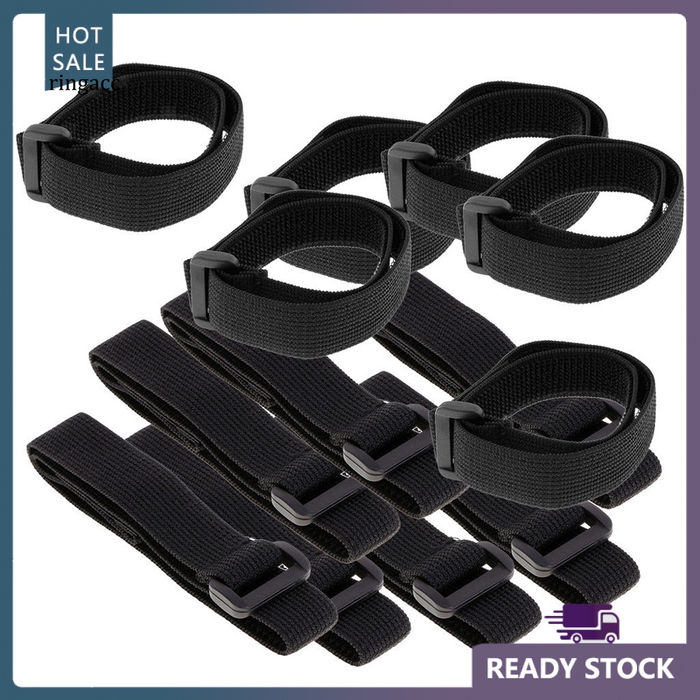 Set 20 Cuộn Dây Quấn Dây Cáp Tự Dính Có Thể Tái Sử Dụng 40cm