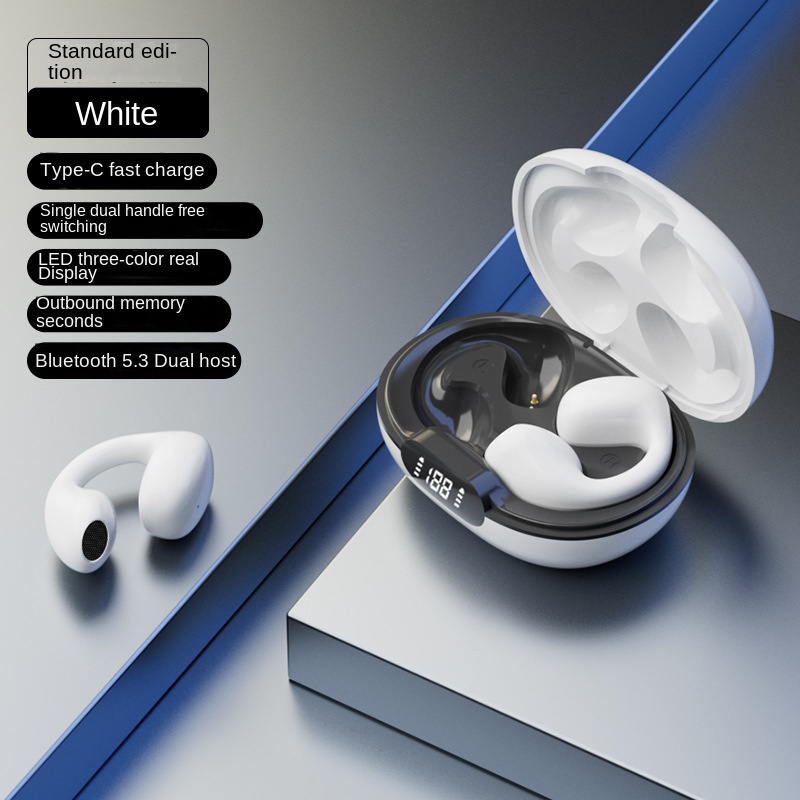 Tai Nghe Bluetooth 5.3 Âm Thanh HiFi Thiết Kế Dạng Kẹp Vành Tai