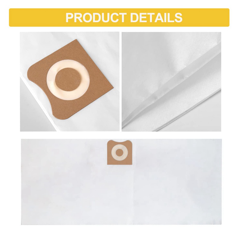 Bộ 3 Túi Hút Bụi VF3502 Hiệu Quả Cao Cho RIDGID 12 Đến 16 Gallon