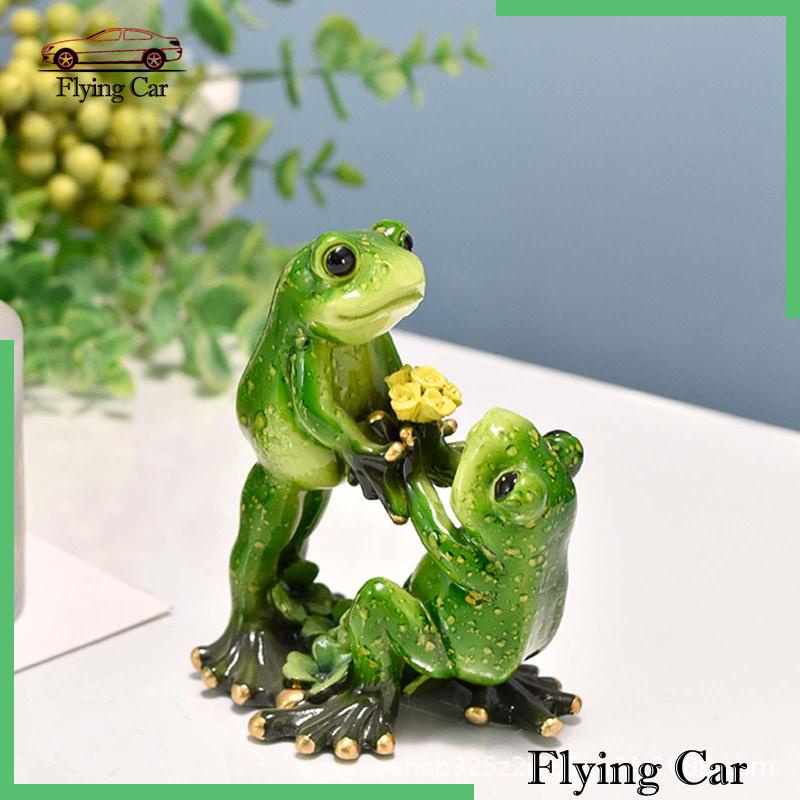 Mô Hình Tượng Ếch Bằng Nhựa Resin Trang Trí Tiệc Sinh Nhật 2