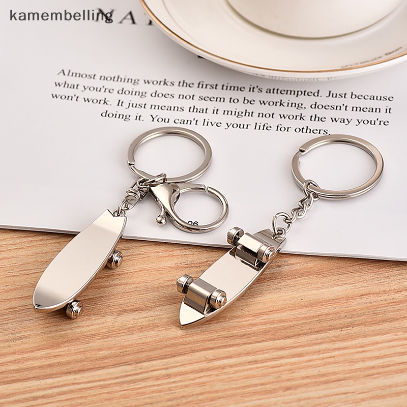 Kamembelling Móc Khóa Ván Trượt Mini Thời Trang Cho Nam Nữ