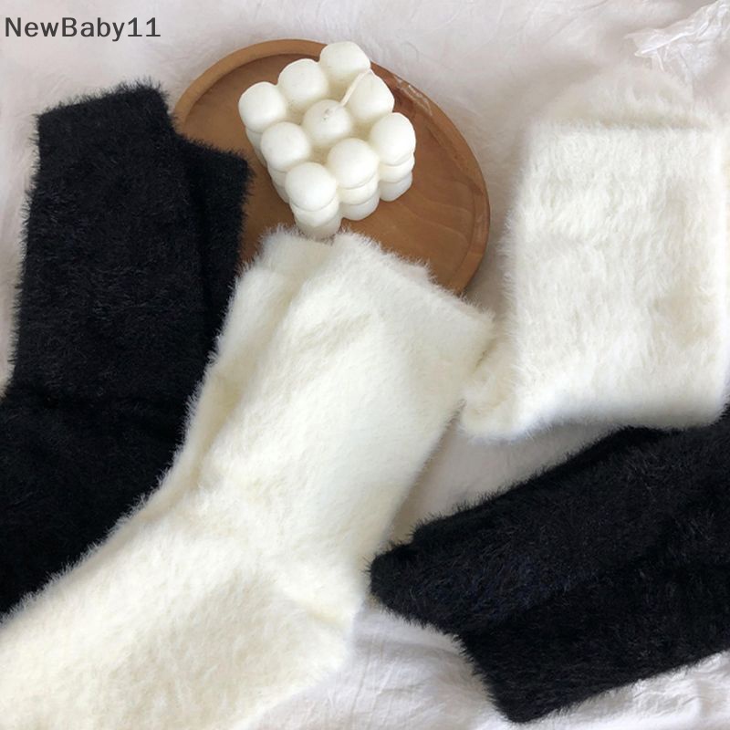 Vớ Nhung San Hô Lông Chồn Dày Dặn Giữ Ấm Mùa Thu Đông Cho Nam Và Nữ