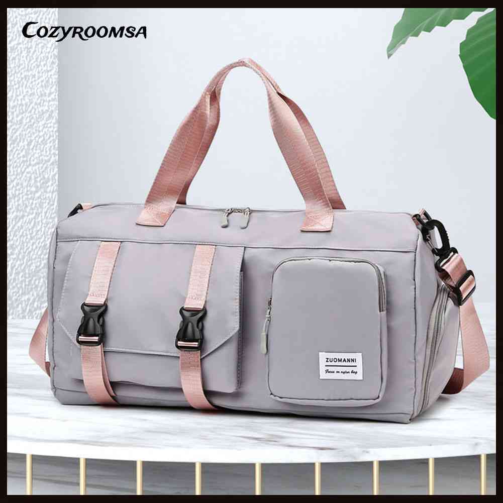 Túi Đựng Đồ Tập Thể Thao Sức Chứa Lớn Chia Ngăn Khô / Ướt Tiện Dụng Cho Nam Và