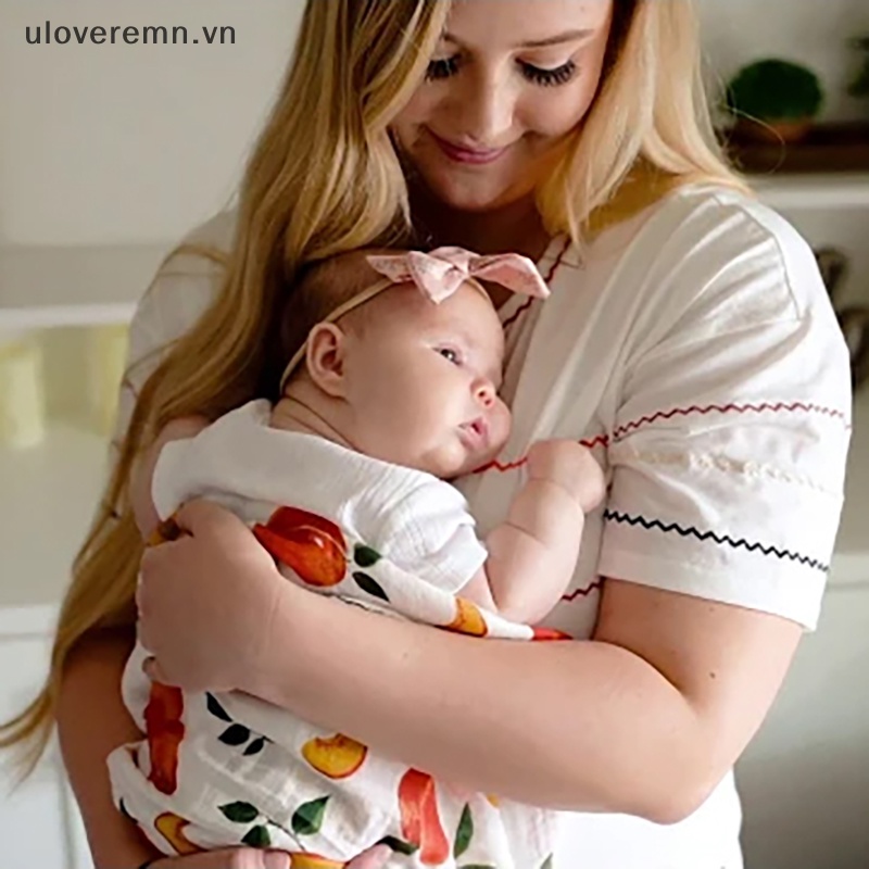 Chăn Cotton Mềm Mại Quấn Em Bé Sơ Sinh Kiểu Hồi Giáo