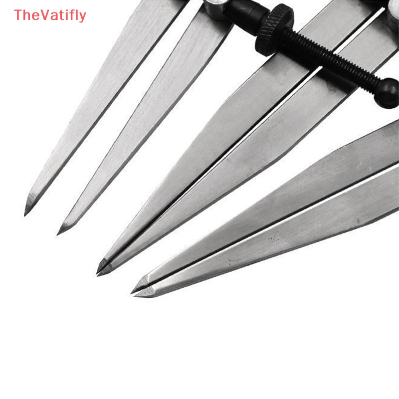 [TheVatifly] Dụng Cụ Thước Đo Đường Dây Bằng Thép Carbon Có Thể Điều Chỉnh Dùng Để Làm Đồ Da Thủ Công