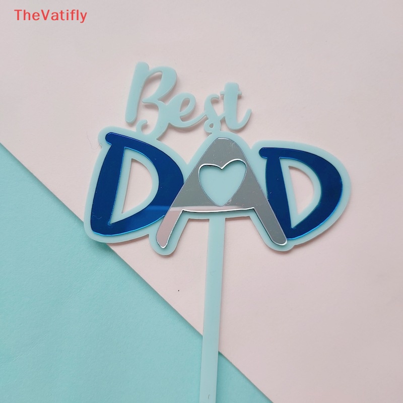 Topper Chữ Happy Father 'S Day Dùng Trang Trí Bánh Kem