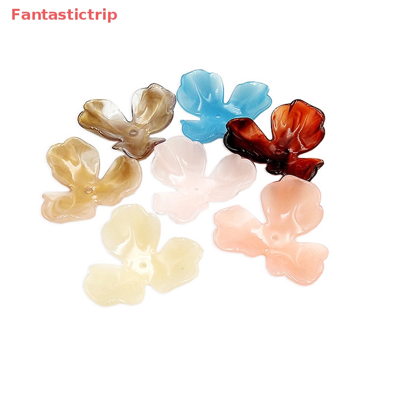 Set 10 Hạt Ngọc Trai Giả 39x36mm Trang Trí Quần Áo Mới