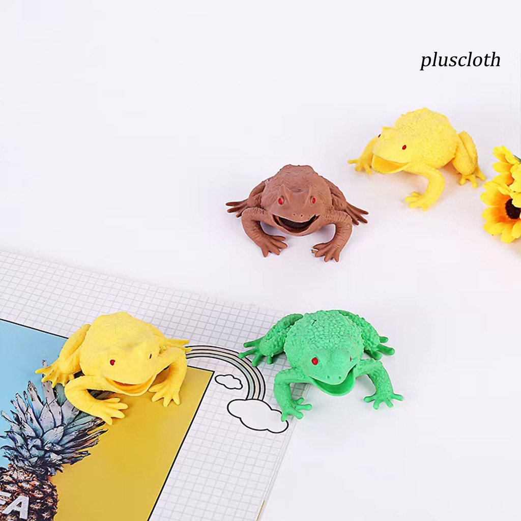 Đồ Chơi Mềm Dẻo Giảm Căng Thẳng Hình Chú Ếch Xinh Xắn