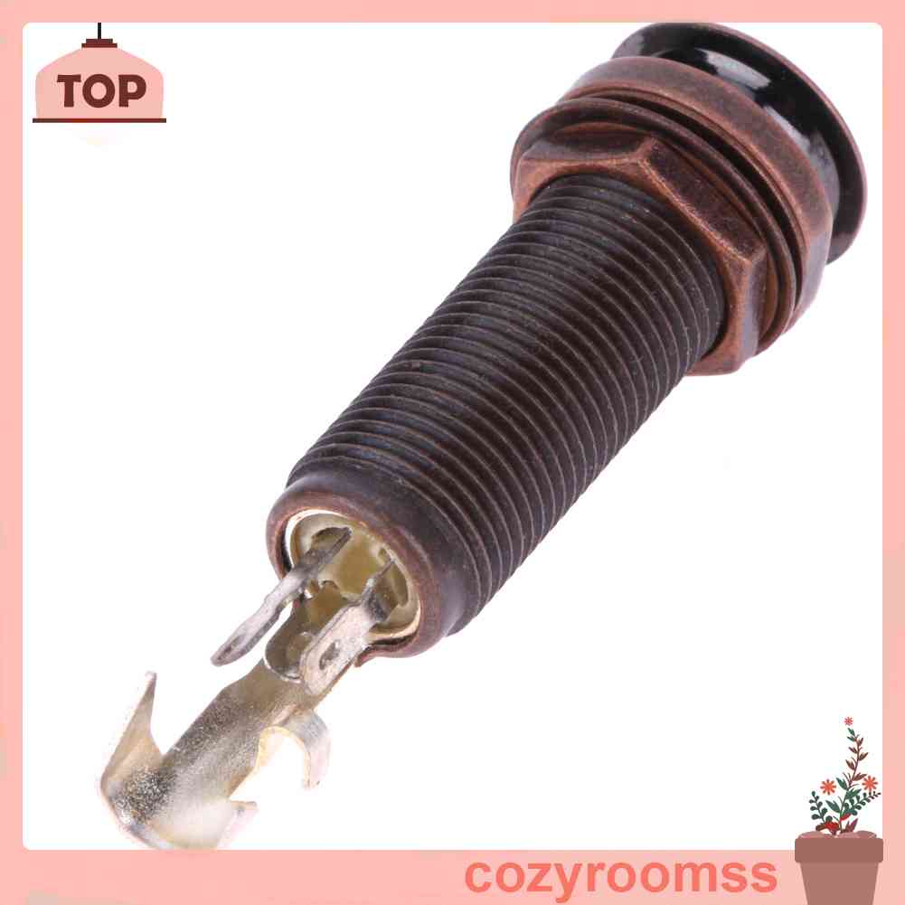 1 Jack Cắm Đầu Ra Bằng Đồng Cho Guitar Điện Acoustic