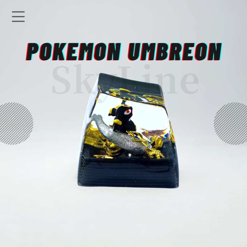 Bàn Phím Artisan Nghệ Thuật Um-breon Artisan Bằng Nhựa Resin Tùy Chỉnh Cá Nhân Hóa Cho Bàn Phím Cơ Chơi Game