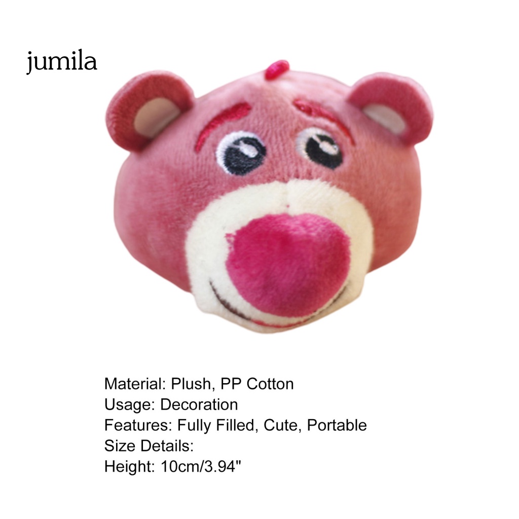 Gấu Nhồi Bông 10cm Treo Móc Khóa Trang Trí Dễ Thương