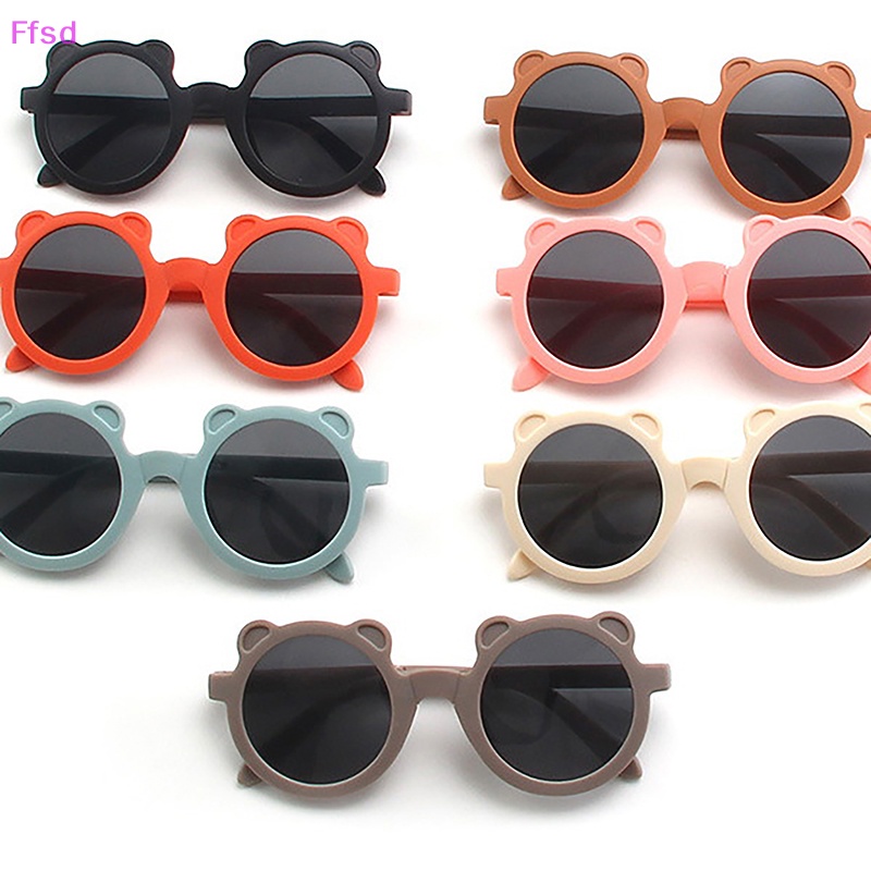 1 Kính Mát Tròn Chống Tia UV380 Kiểu Dáng Cổ Điển Cho Bé