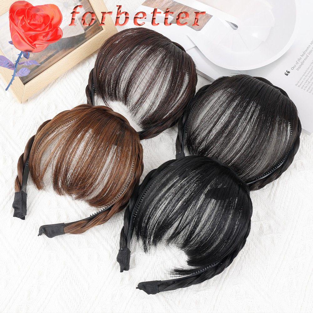 Tóc Mái Giả Vô Hình Bằng Sợi Tổng Hợp Cách Nhiệt Dành Cho Nữ