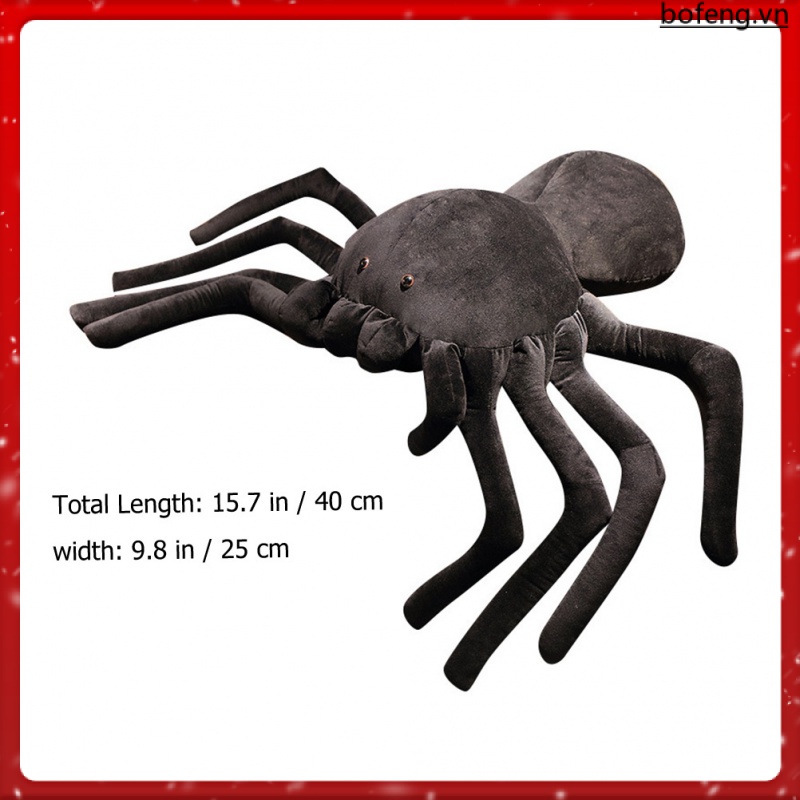 Thú Nhồi Bông Hình Nhện Ma Quái Lớn Vui Nhộn Cho Bé