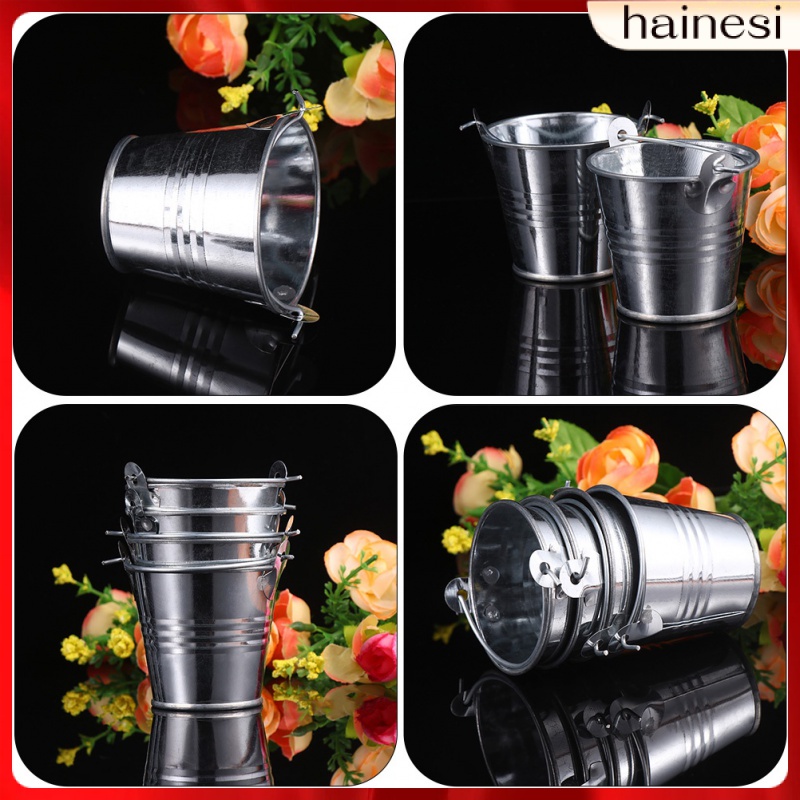 Set 5 Bình Kim Loại Mini Đựng Đá Tiện Dụng Cho Bé