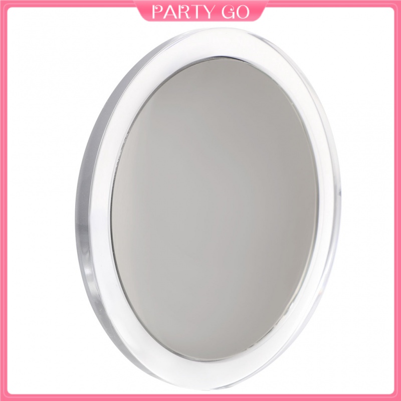 Gương Trang Điểm Một Mặt Có Giác Hút Và Đèn Dùng Đi Du Lịch Dành Cho Nữ