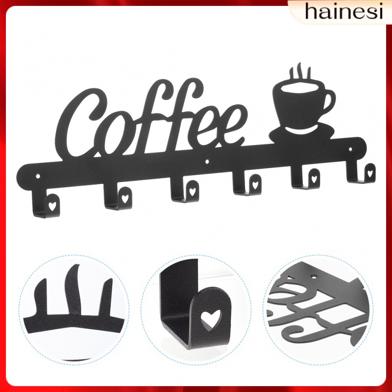 Giá Treo Cốc Cà Phê Gắn Tường Trang Trí Nội Thất