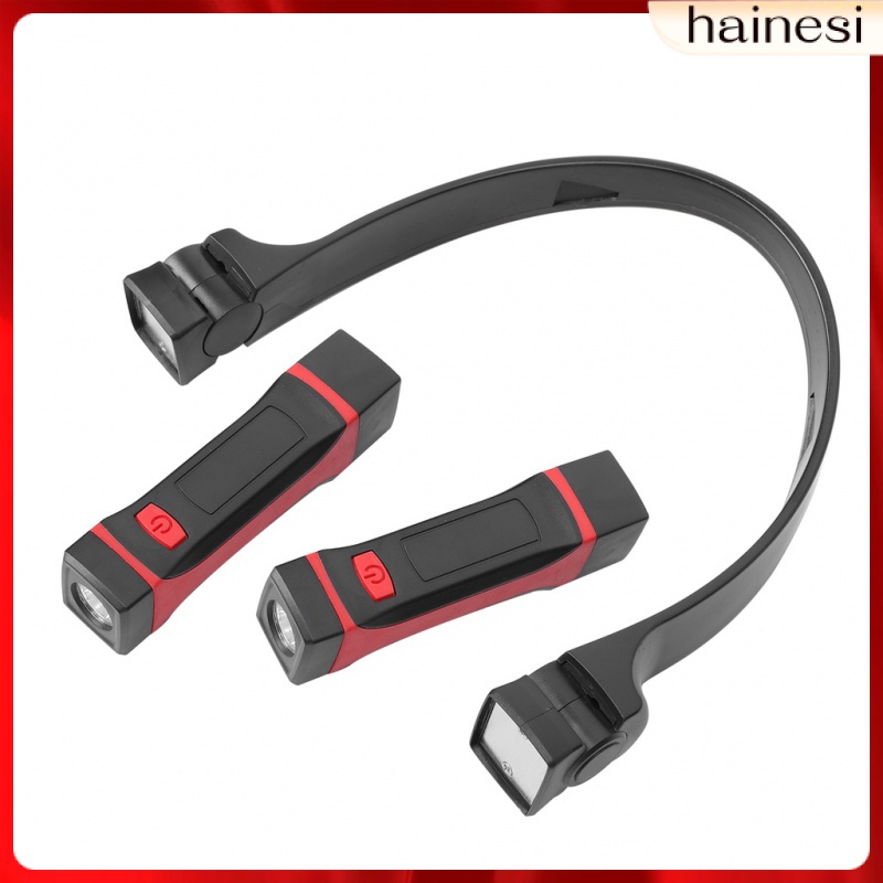 Đèn LED Đọc Sách Rảnh Tay / Đeo Cổ Có Thể Sạc Lại Tiện Dụng