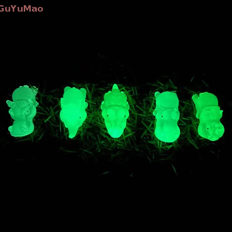 1 Đồ trang trí Động Vật Hoạt Hình Mini Phát Sáng Trang Trí Xe Hơi