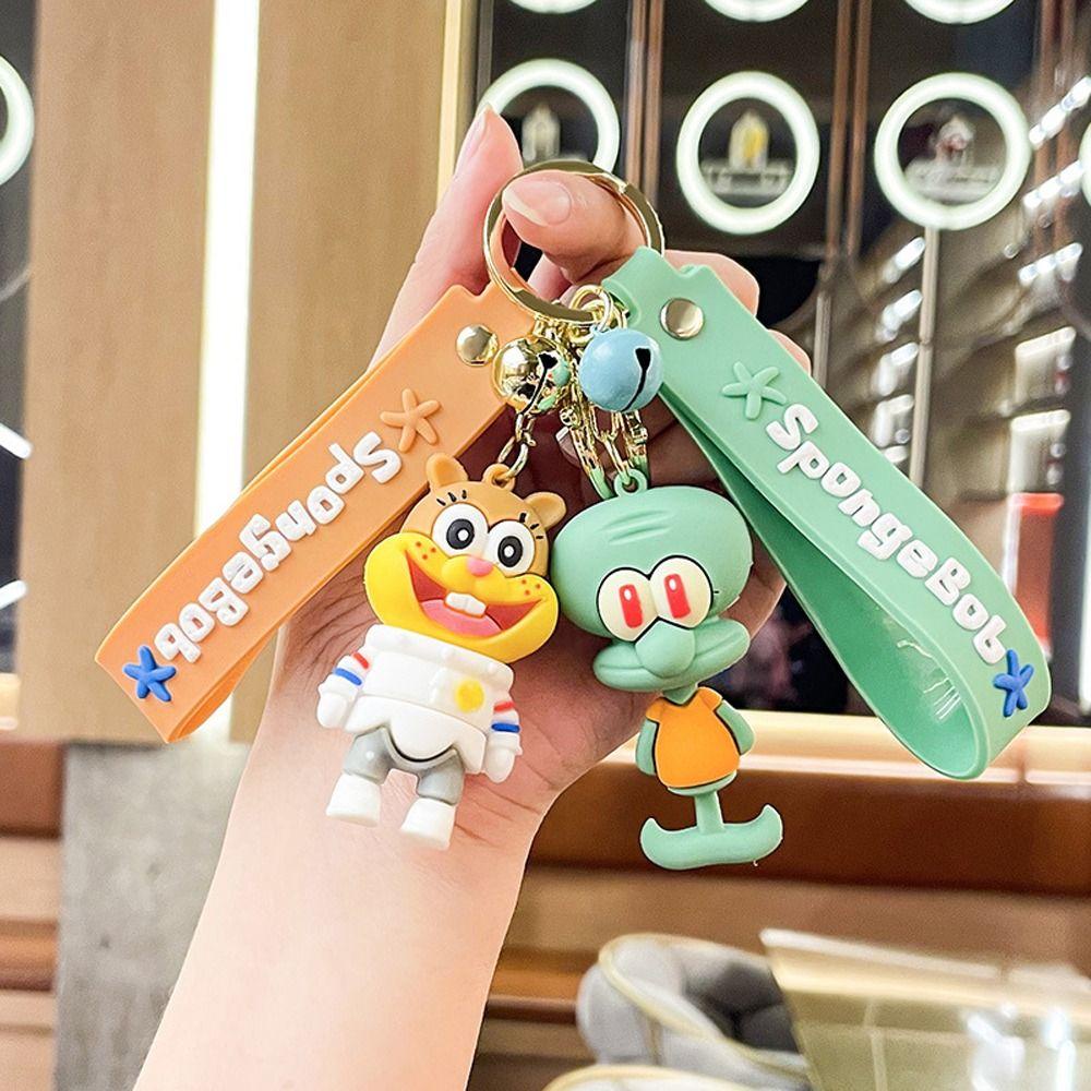 Móc Khóa Hình Búp Bê Patrick Bằng Hợp Kim PVC Thời Trang Hàn Quốc