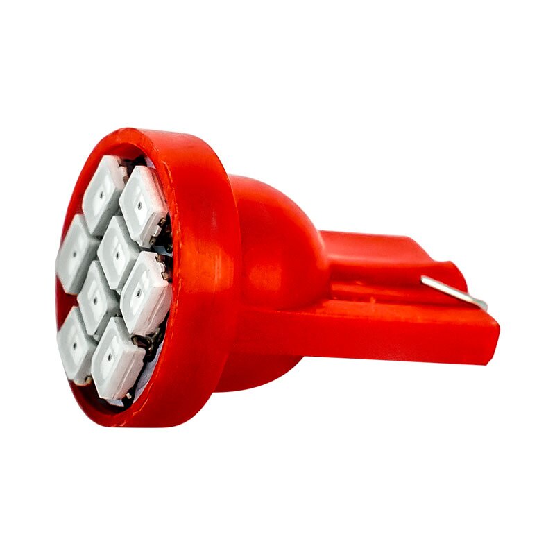 Bộ 10 Đèn Led T10 1206 3020 8SMD w5w 194 168 192 8 Bóng SMD Cho Xe Hơi