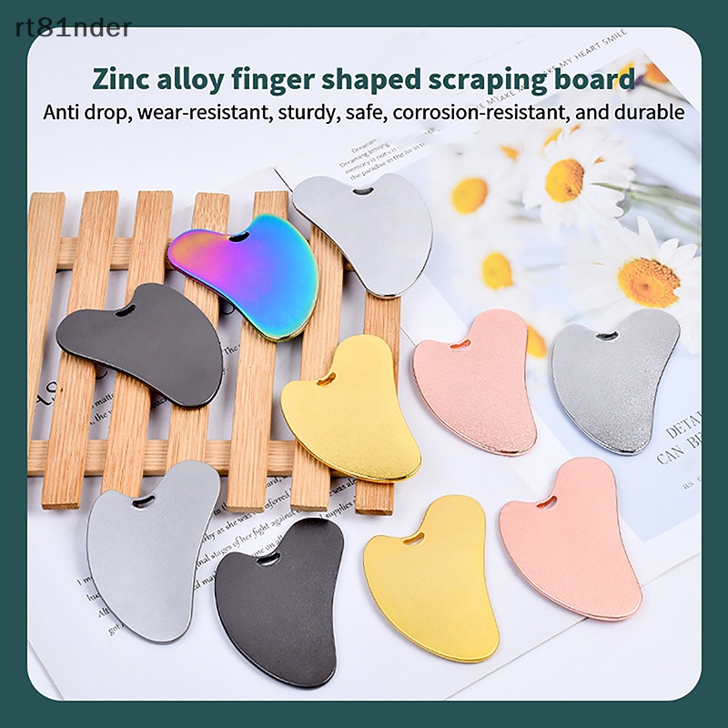 1 Dụng Cụ Mát Xa Gua Sha Bằng Kim Loại Chất Lượng Cao