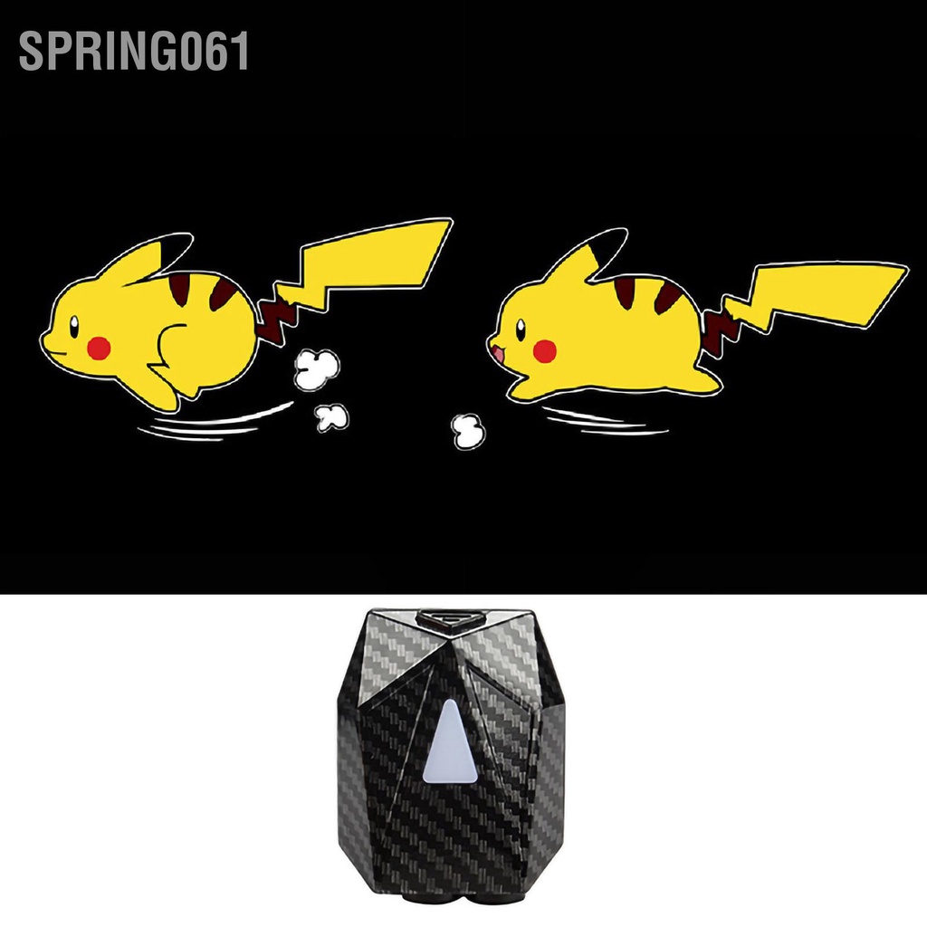 Spring061 2 Chiếc Ô Tô Đèn LED Cửa Bảng Chào Mừng Ánh Sáng Năng Động Cảm Ứng Hồng Ngoại Tích Hợp Pin Lithium 500MAh Đa