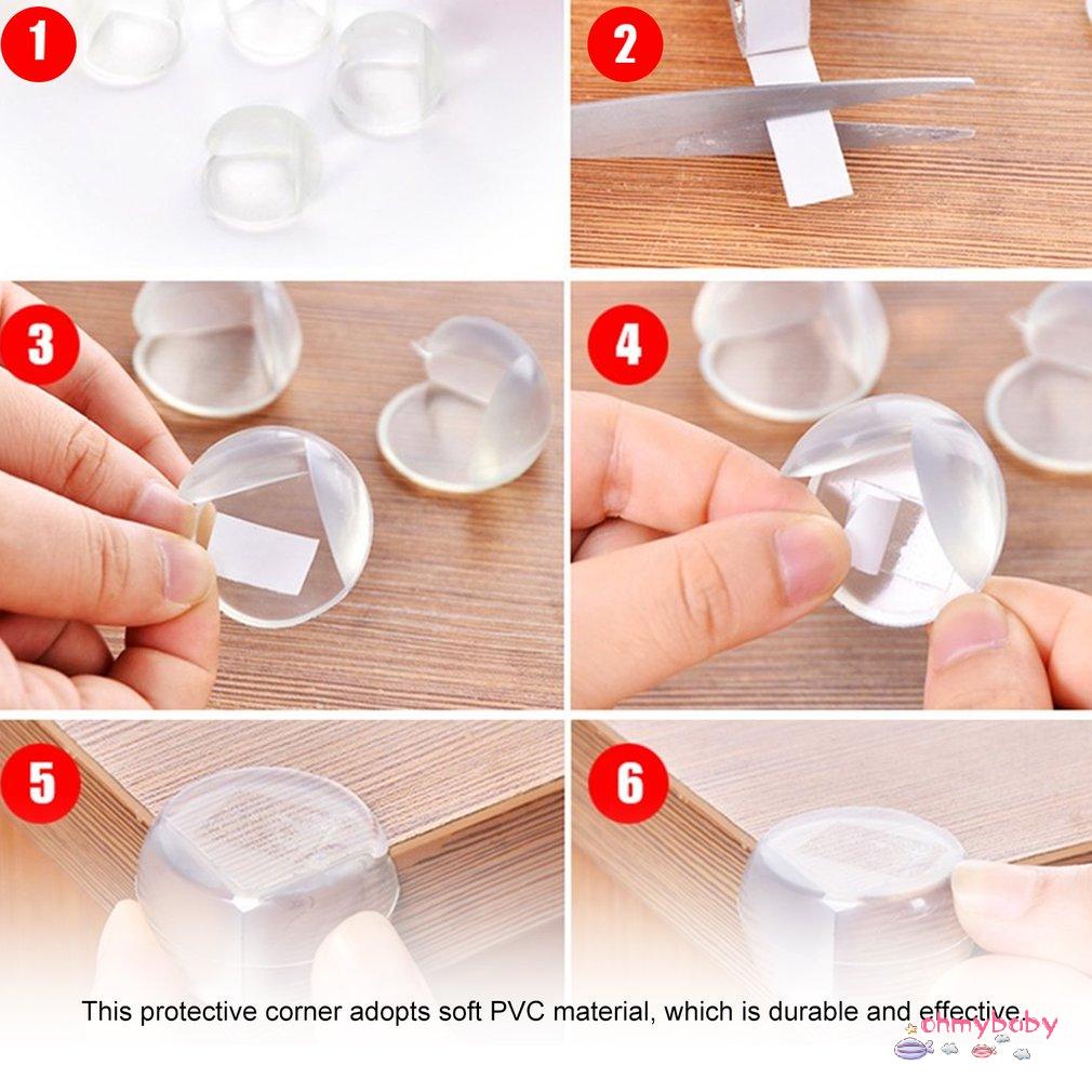 [Ready] Bảo vệ trẻ em Silicon bảo góc bàn Rào chắn va chạm đồ nội thất [Z/13]