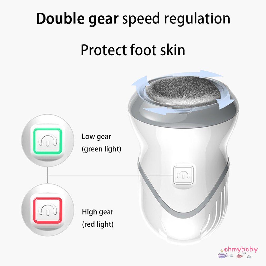 [Ready] Máy mài chân với 5 cặp đầu hút không điện cầm tay tẩy tế bào chết [Z/15]