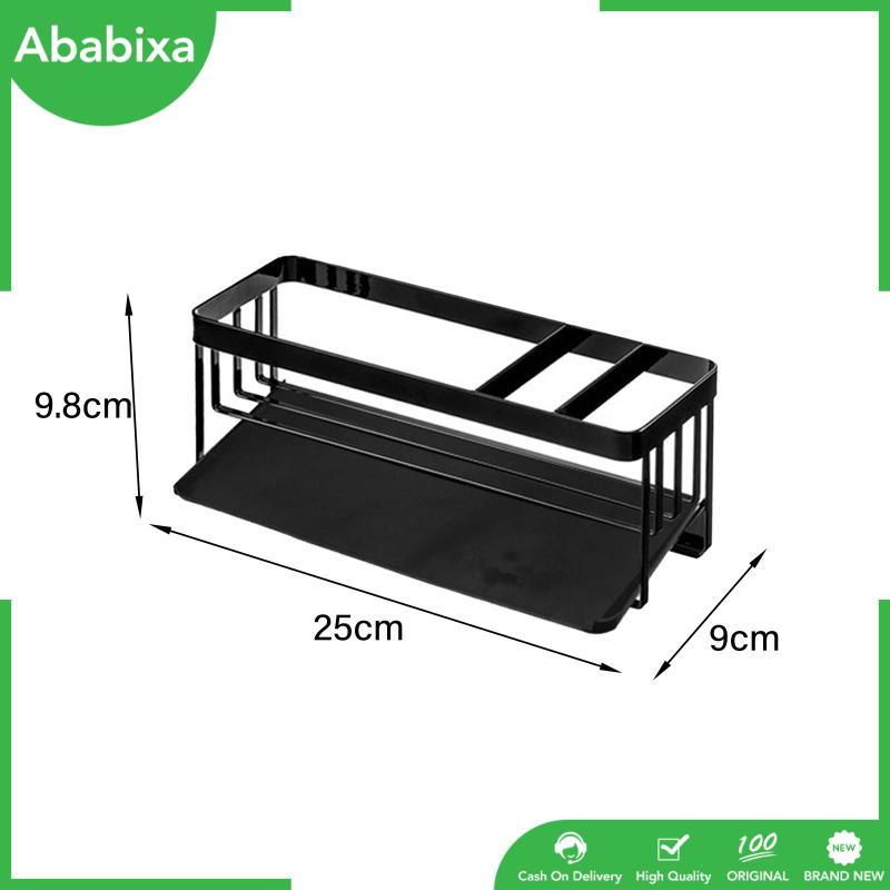 Giá Đỡ Bọt Biển / Xà Phòng Có Rãnh Thoát Nước Tiện Dụng Cho Bồn Rửa Nhà Bếp