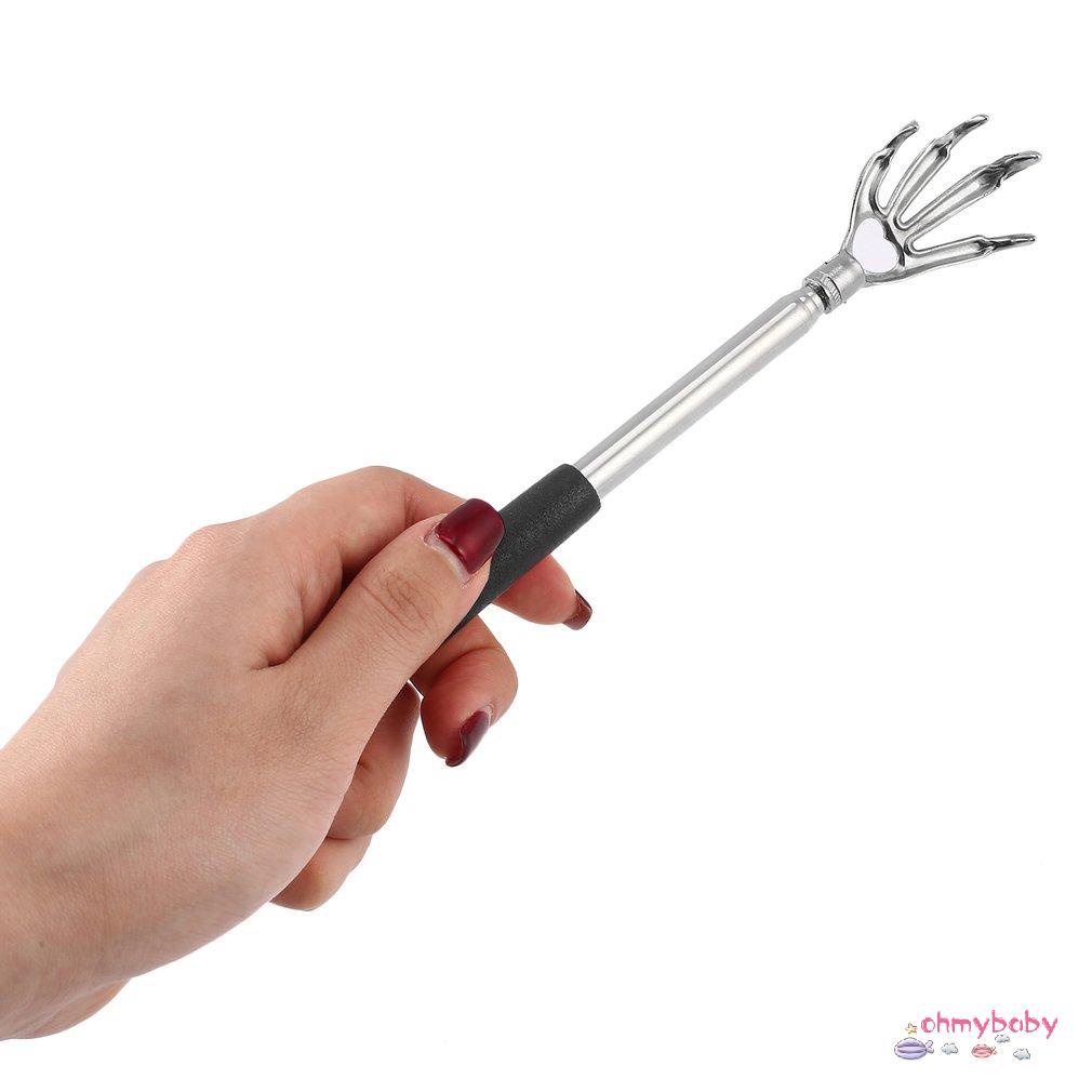 [InStock] Nhỏ Gọn Kính Thiên Văn Móng Vuốt Bằng Thép Không Gỉ Máy Mát Xa Lưng Cào 22-58Cm Có Thể Điều Chỉnh Massage Trầy Xước Tay [Z/14]