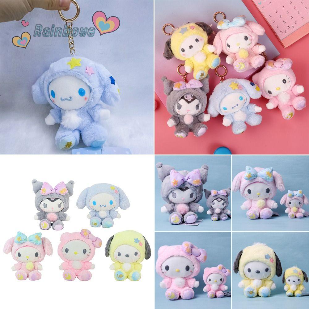 Thú Nhồi Bông Hình Cầu Vồng Hoạt Hình Sáng Tạo Cho Bé