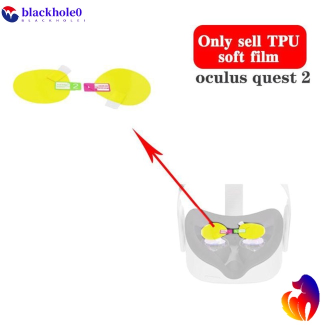Phim Dán Bảo Vệ Kính Thực Tế Ảo Chống Trầy Xước Hd Dành Cho Oculus Quest 2