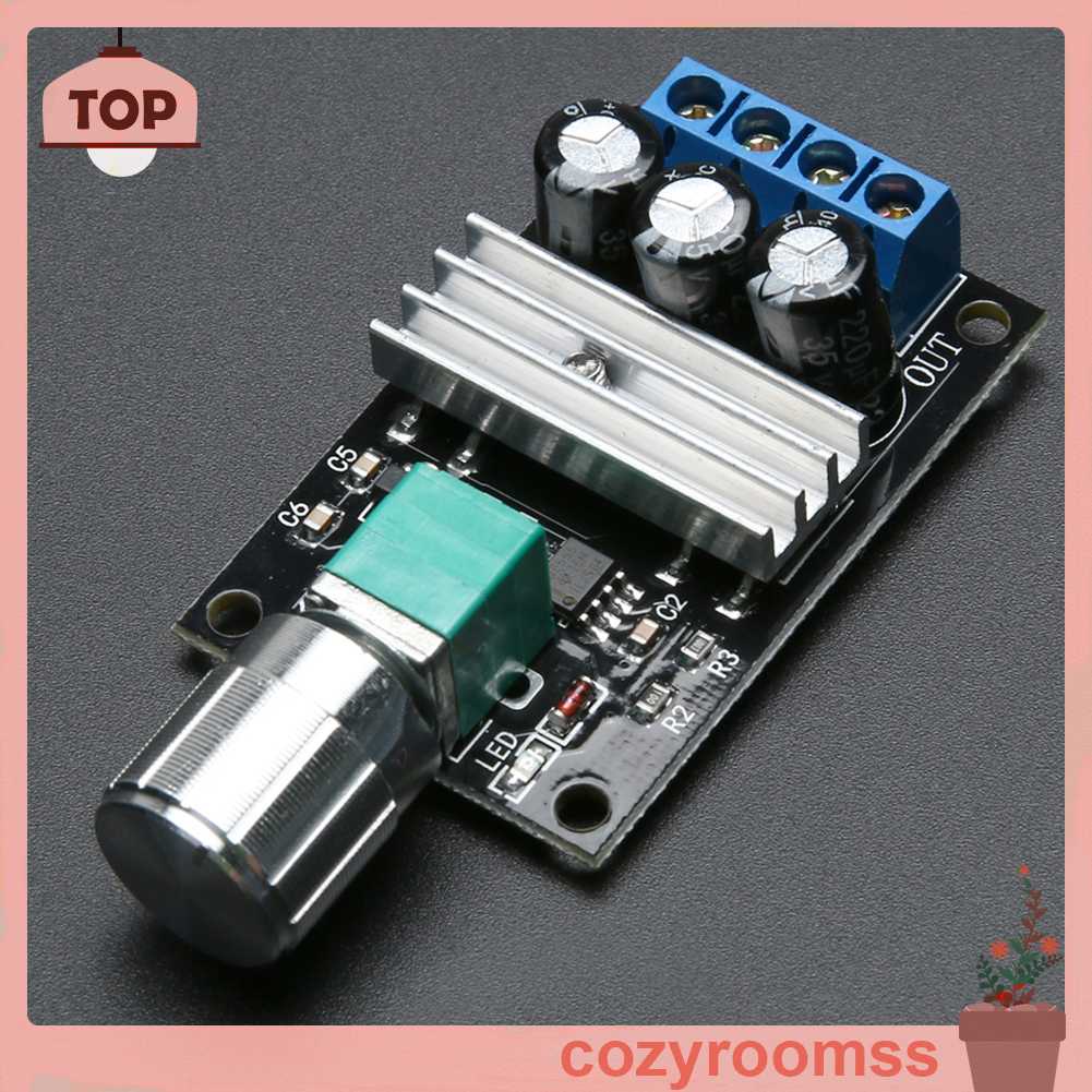 Bộ Điều Khiển Tốc Độ Động Cơ PWM DC 6V 12V 24V 28V 3A