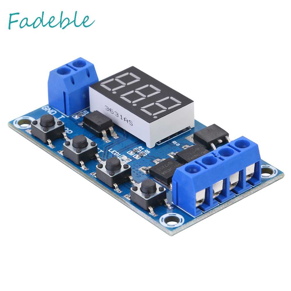 Bảng Mạch Điều Khiển Hẹn Giờ 12 24V