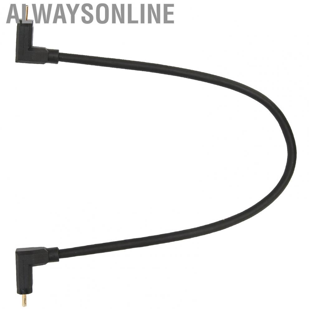 Alwaysonline Type C Male To Connector  Data Extension Cable 4K Resolution 0.3m/0.98ft Multifunctional for Charging