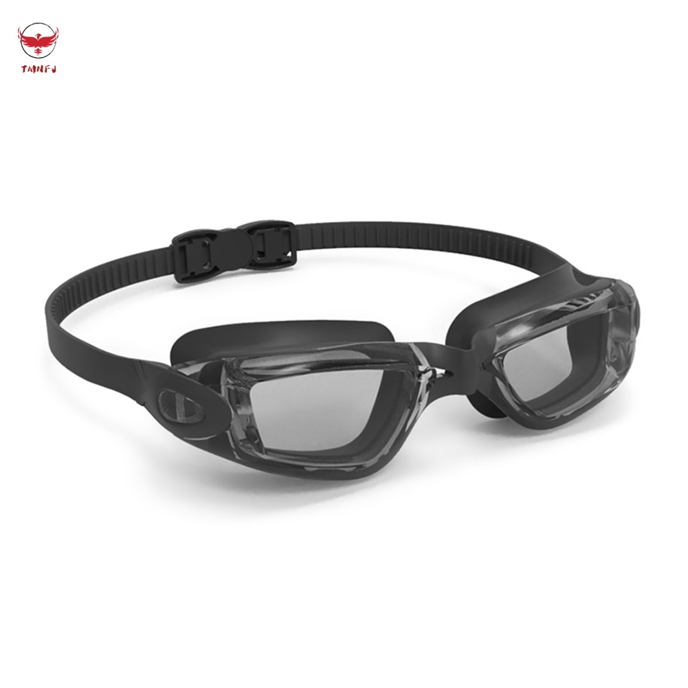 Kính Bơi Silicone Trong Suốt Có Dây Điều Chỉnh Dành Cho Người Lớn