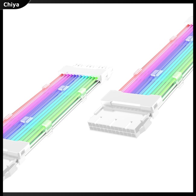 Dây Cáp Nối Dài Nguồn 24pin 5v Argb Linh Hoạt Cho Thẻ Đồ Họa Máy Tính